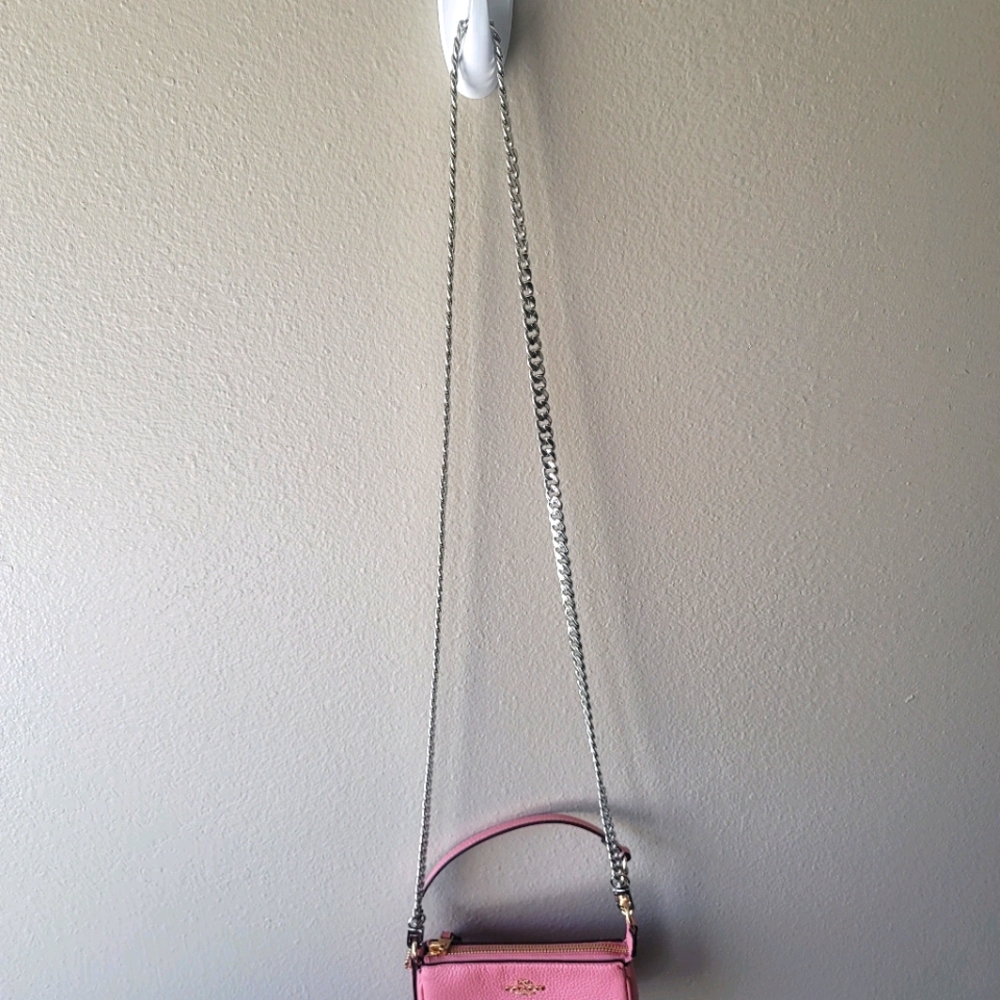 Silver Chain Link Purse Strap